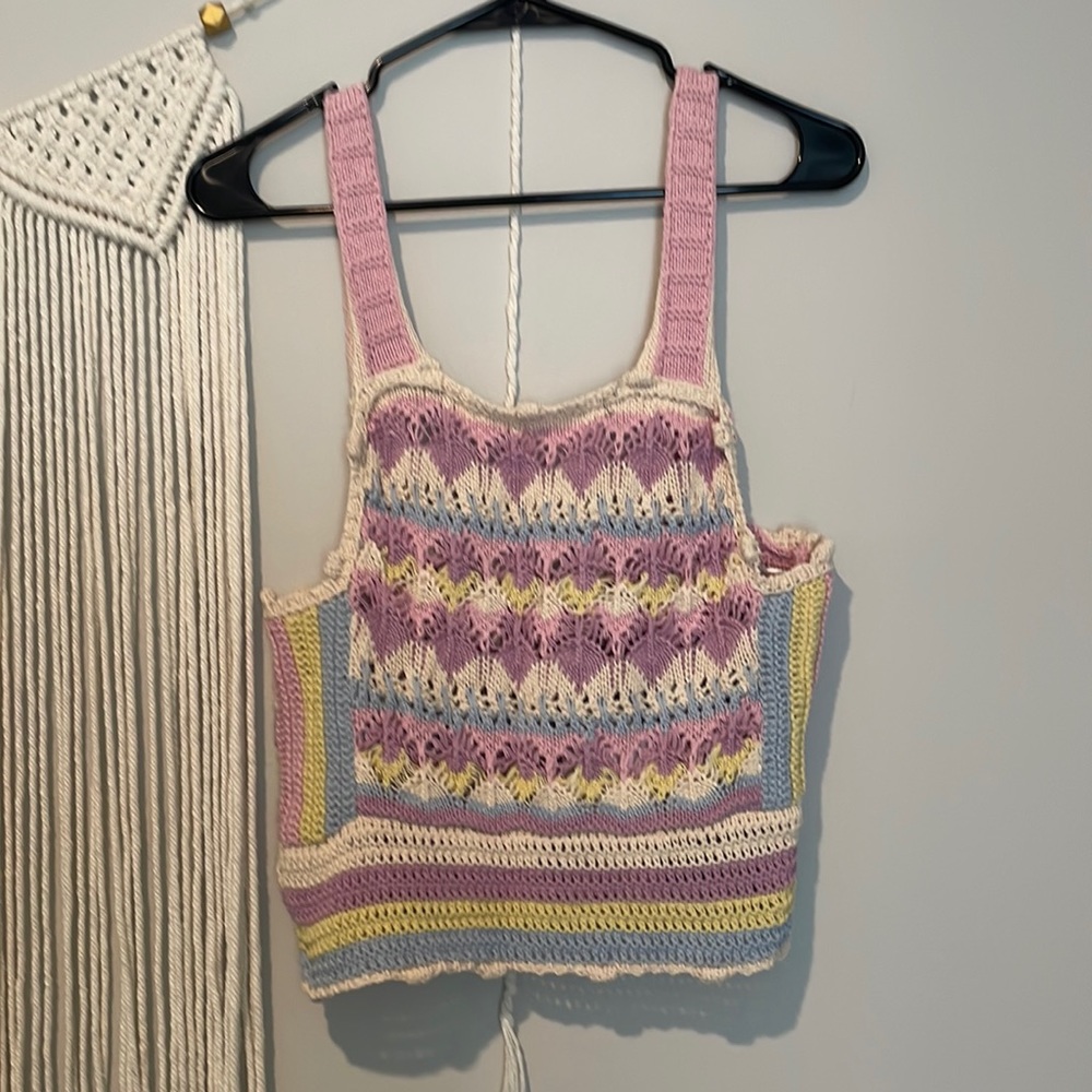 NWT Zara crochet tank! ✨